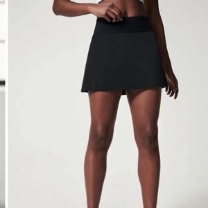 Spanx Black Get Moving Skort Size XL